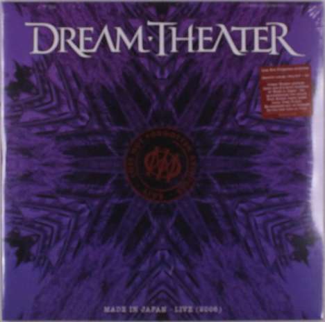 Dream Theater: Lost Not Forgotten Archives: Made In Japan - Live (2006) (remastered) (180g) (Orange Vinyl), 2 LPs und 1 CD