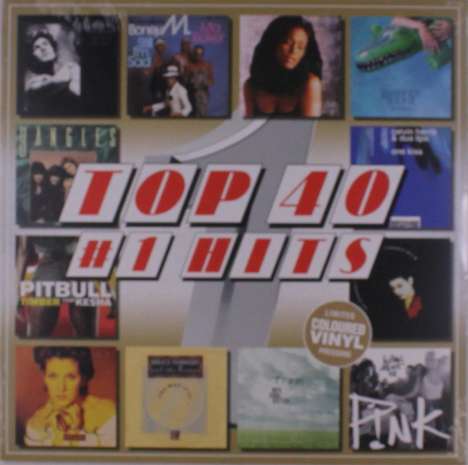 Top 40 Number 1 Hits (Limited Edition) (Colored Vinyl), LP
