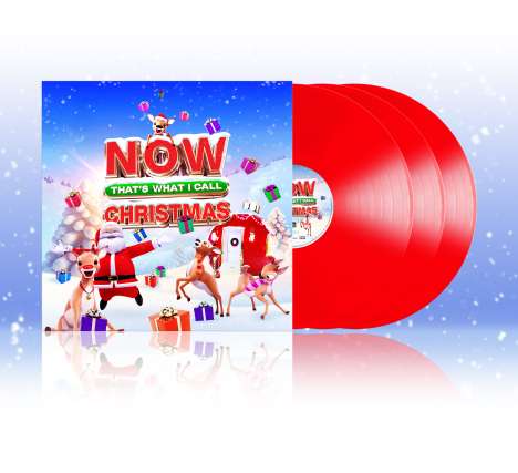 Now That's What I Call Christmas (Red Vinyl), 3 LPs
