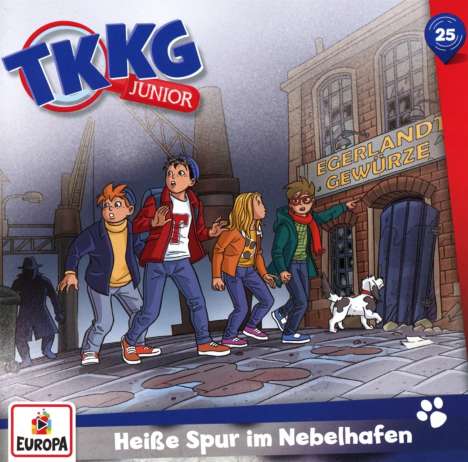 TKKG Junior (Folge 25) Heiße Spur im Nebelhafen, CD