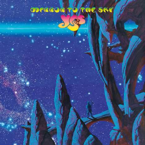 Yes: Mirror To The Sky (Limited Deluxe Transparent Electric Blue 2LP + 2CD + Blu-Ray Artbook &amp; Poster), 2 LPs, 2 CDs und 1 Blu-ray Disc