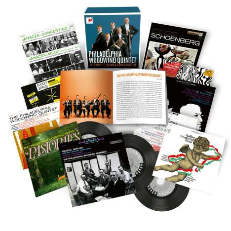 The Philadelphia Woodwind Quintet - The Complete Columbia Album Collection, 12 CDs