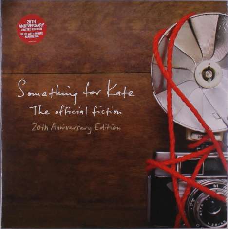 Something For Kate: Official Fiction (20th Anniversary) (Limited Edition) (BlueWhite Marbled Vinyl), LP