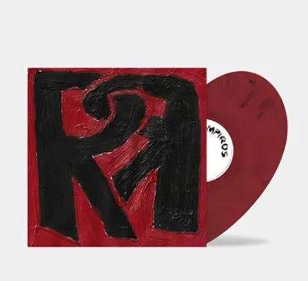 Rosalia &amp; Rauw Alejandro: RR (Red &amp; Black Smoke Heart-Shaped Vinyl), Single 12"