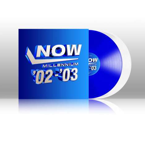 Now Millennium 2002 - 2003 (Vibrant Blue &amp; White Vinyl), 2 LPs