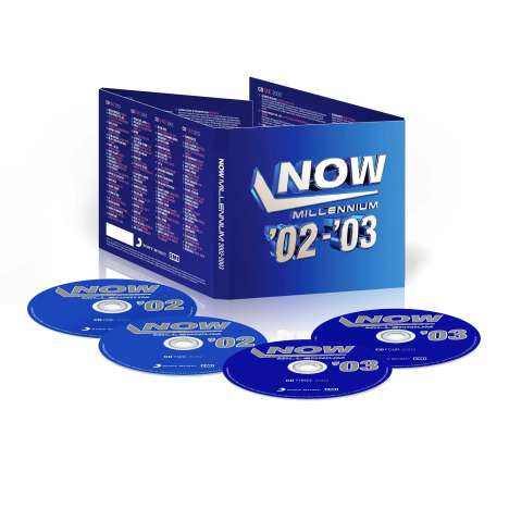 Now Millennium 2002 - 2003, 4 CDs