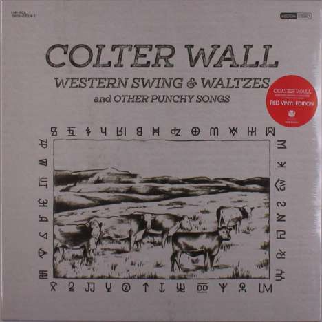 Colter Wall: Western Swing And Waltzes (Red Vinyl), LP