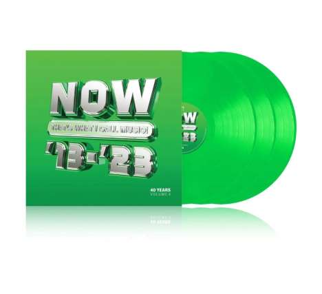Now That's What I Call Music: 40 Years Volume 4 (2013-2023) (Green Vinyl), 3 LPs