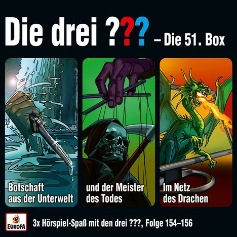 51. Box (Folgen 154 - 156), 3 CDs