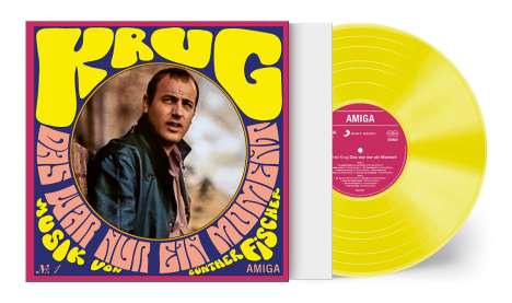 Manfred Krug: Nr. 1: Das war nur ein Moment (Transparent Yellow Vinyl), LP