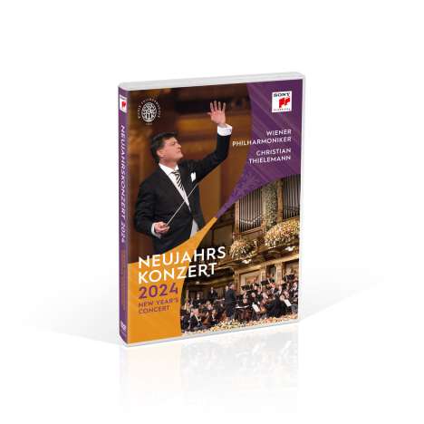 Neujahrskonzert 2024 der Wiener Philharmoniker (Konzertmitschitt auf DVD), DVD