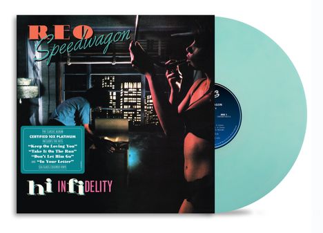 REO Speedwagon: Hi Infidelity (remastered) (Sea Glass Vinyl), LP
