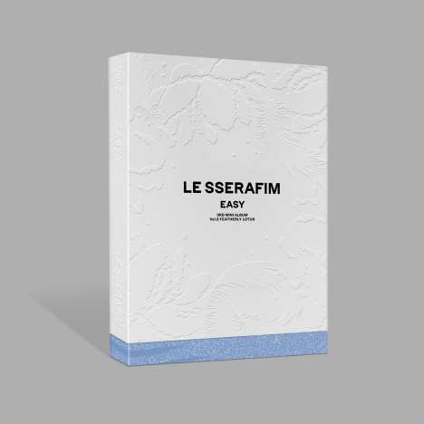 Le Sserafim: Easy Vol. 2 (Featherly Lotus), 1 CD und 1 Buch