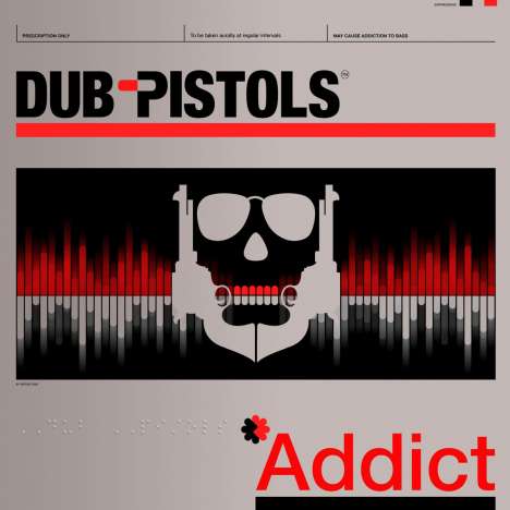 Dub Pistols: Addict (Red &amp; Black Splatter Vinyl), LP