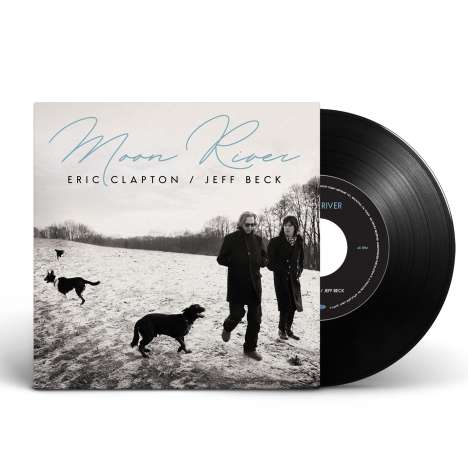 Eric Clapton &amp; Jeff Beck: Moon River / How Could We Know, Single 7"