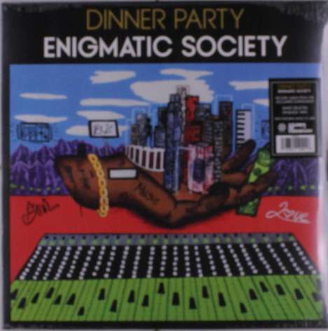 Dinner Party (Terrace Martin, Robert Glasper, Kamasi Washington &amp; 9th Wonder): Enigmatic Society (Limited Edition) (Black W/ White Splatter Vinyl), LP