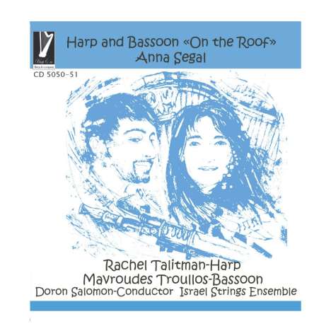 Anna Segal (geb. 1986): Musik mit Harfe - "On the Roof", CD