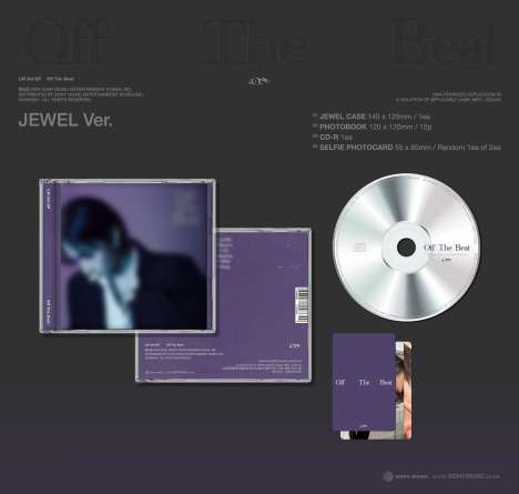 I.M: Off The Beat (Jewel CD) (3rd EP), Maxi-CD