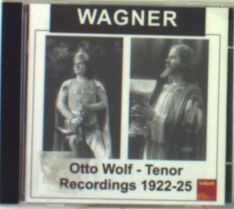 Otto Wolf singt Wagner, CD