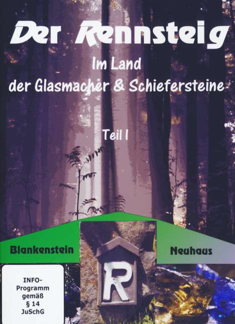 Der Rennsteig Teil 1: Im Land der Glasmacher &amp; Schiefersteine, DVD
