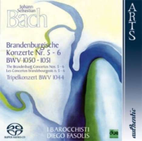 Johann Sebastian Bach (1685-1750): Brandenburgische Konzerte Nr.5 &amp; 6, Super Audio CD