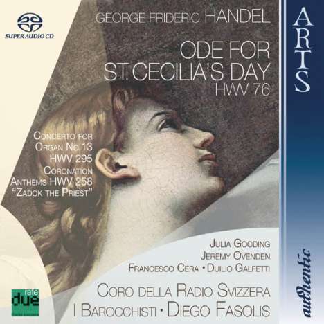 Georg Friedrich Händel (1685-1759): Ode for St.Cecilia's Day, Super Audio CD