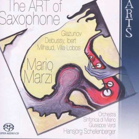 Mario Marzi - The Art of Saxophone, Super Audio CD