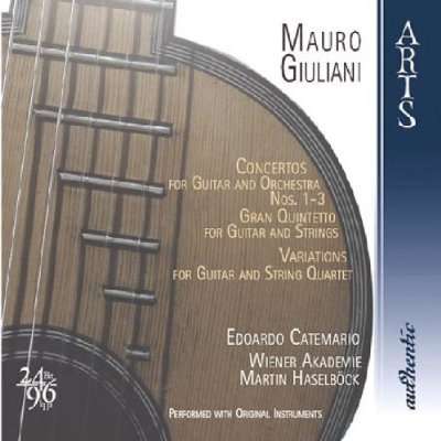 Mauro Giuliani (1781-1829): Gitarrenkonzerte op.30,36,70, 2 Super Audio CDs