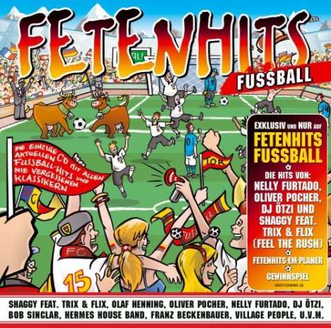 Fetenhits Fussball, 2 CDs