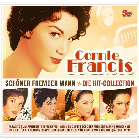 Connie Francis: Schöner fremder Mann, 3 CDs