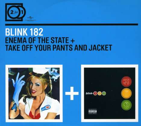 Blink182: Enema Of The State/Take Off Yo, 2 CDs