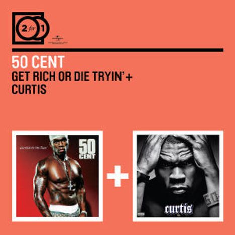 50 Cent: 2 For 1, 2 CDs