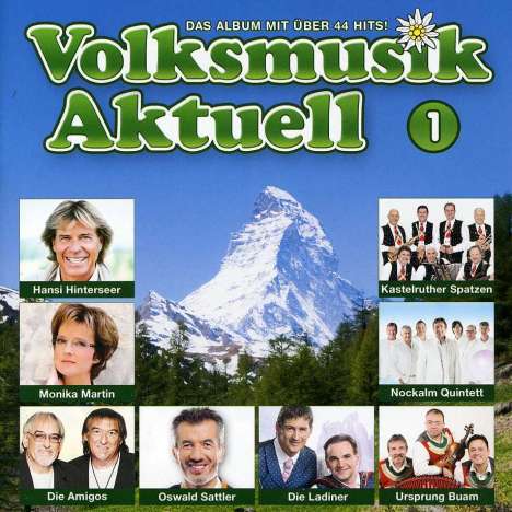 Volkmusik Aktuell 1, 2 CDs