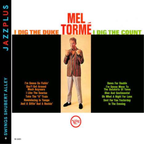 Mel Tormé (1925-1999): I Dig The Duke, I Dig The Count / Swings Shubert Alley, CD