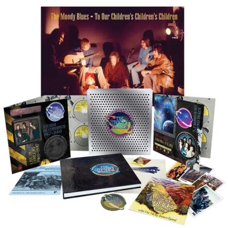 The Moody Blues: Timeless Flight (Limited Super Deluxe) (11 CDs + 3 DVDs + 3 DVD-Audio), 11 CDs, 3 DVDs und 3 DVD-Audio
