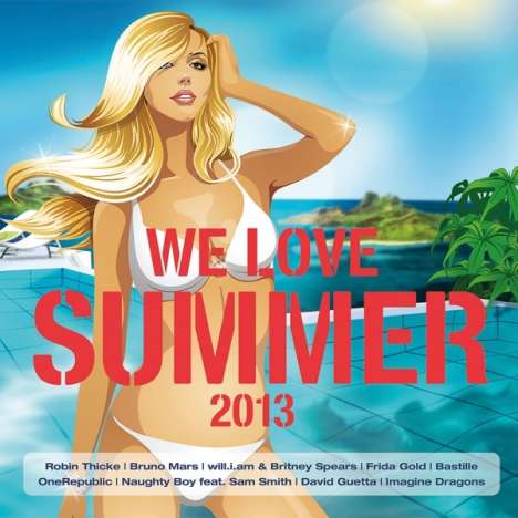 We Love Summer 2013, 2 CDs