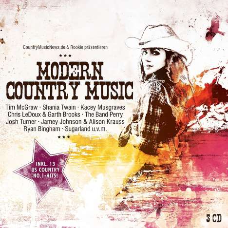 Modern Country Music, 3 CDs