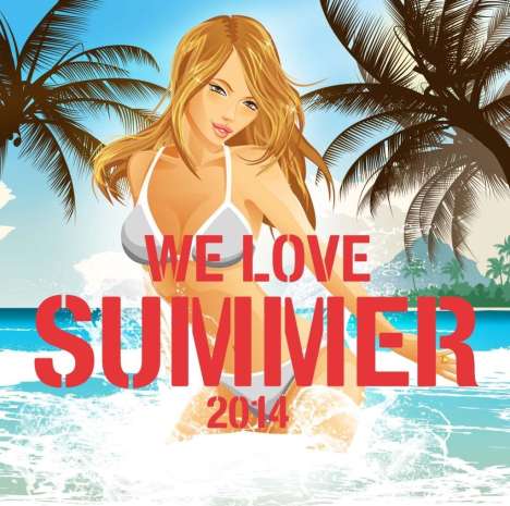 We Love Summer 2014, 2 CDs