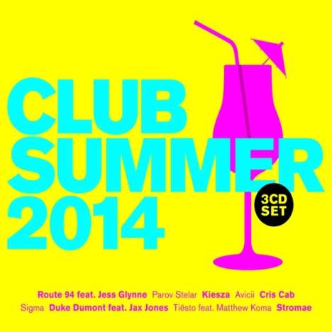 Club Summer 2014, 3 CDs