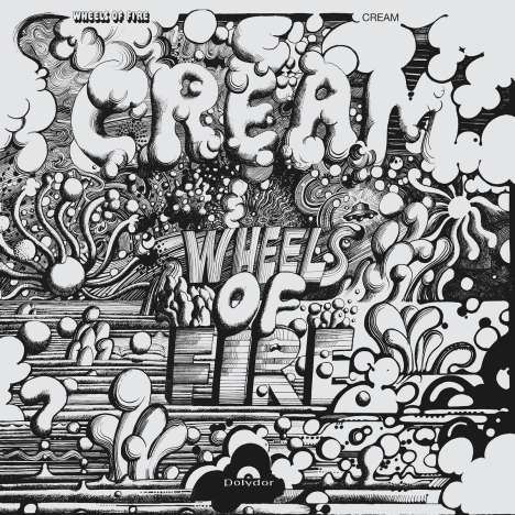 Cream: Wheels Of Fire, 2 LPs