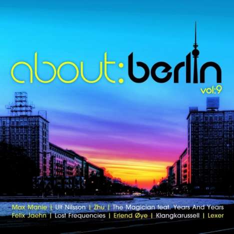 About: Berlin Vol. 9, 2 CDs