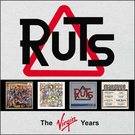 The Ruts DC (aka The Ruts): The Virgin Years, 4 CDs