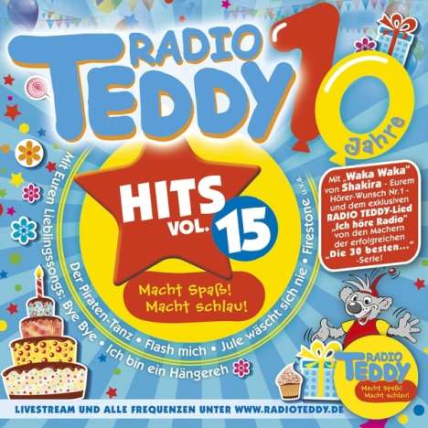 Radio Teddy Hits Vol.15, CD