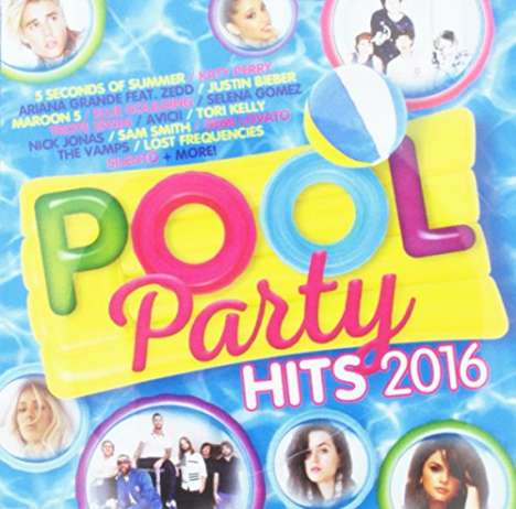 Pool Party Hits 2016, 2 CDs