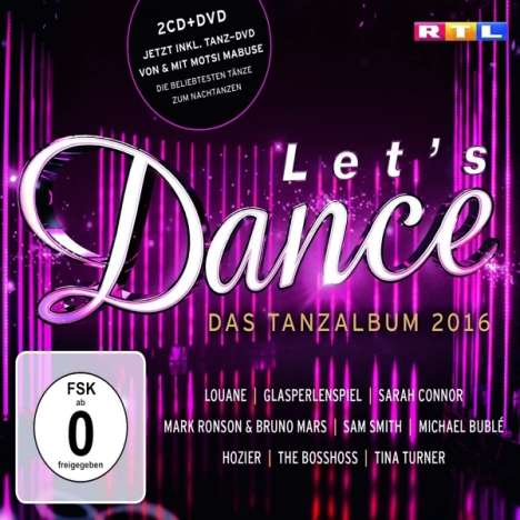 Let's Dance - Das Tanzalbum 2016, 2 CDs und 1 DVD