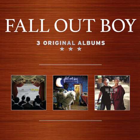Fall Out Boy: 3 Original Albums, 3 CDs