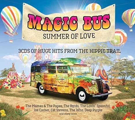 Magic Bus: Summer Of Love, 3 CDs