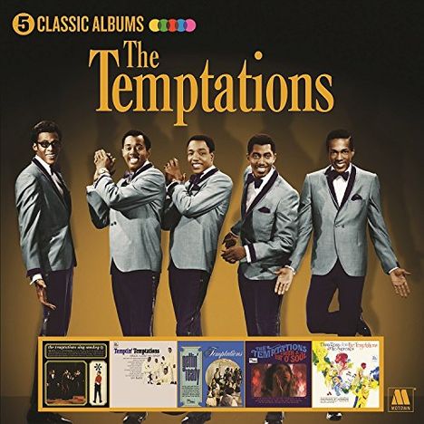 The Temptations: 5 Classic Albums, 5 CDs