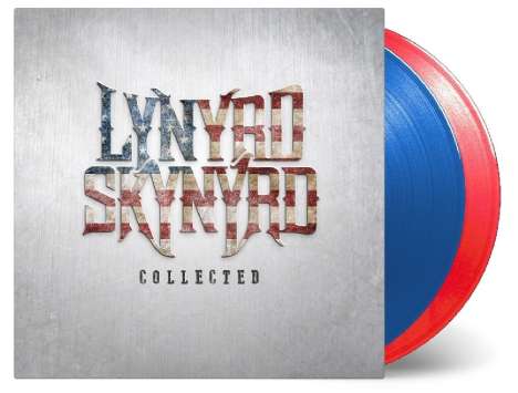 Lynyrd Skynyrd: Collected (180g) (Limited-Numbered-Edition) (Blue &amp; Red Vinyl), 2 LPs