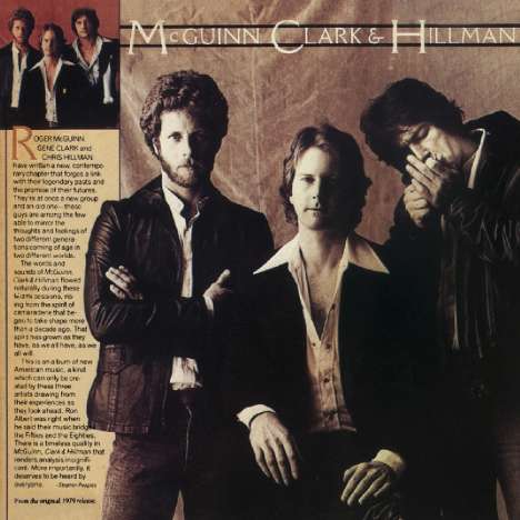 Roger McGuinn, Gene Clark &amp; Chris Hillman: McGuinn, Clark &amp; Hillman, CD